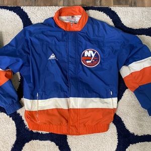 Vintage NY Islanders Windbreaker